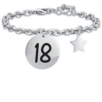 Bracciale Luca Barra Donna in Acciaio BK2496